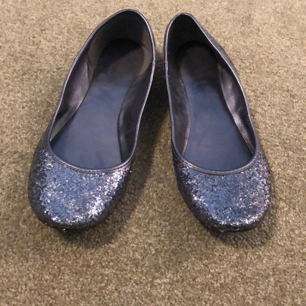 Sparkly flats